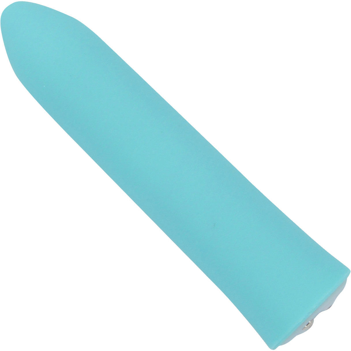 Point Plus 20 Function Silicone Bullet Vibrator With Textured Tips By Nu Sensuelle - Teal