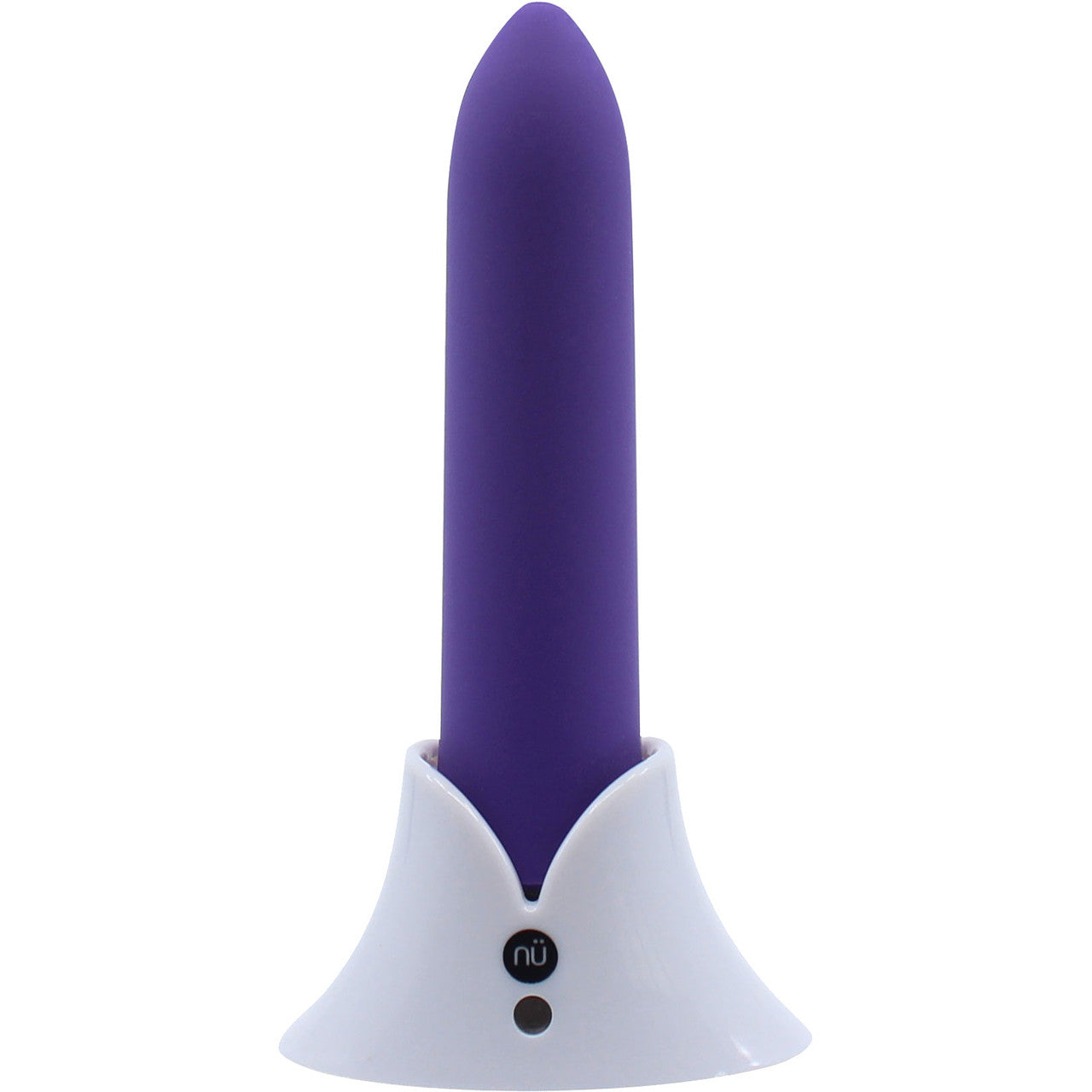 Point 20 Function Rechargeable Silicone Waterproof Bullet Vibrator By Nu Sensuelle - Purple