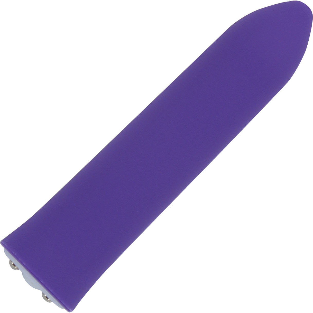 Point 20 Function Rechargeable Silicone Waterproof Bullet Vibrator By Nu Sensuelle - Purple