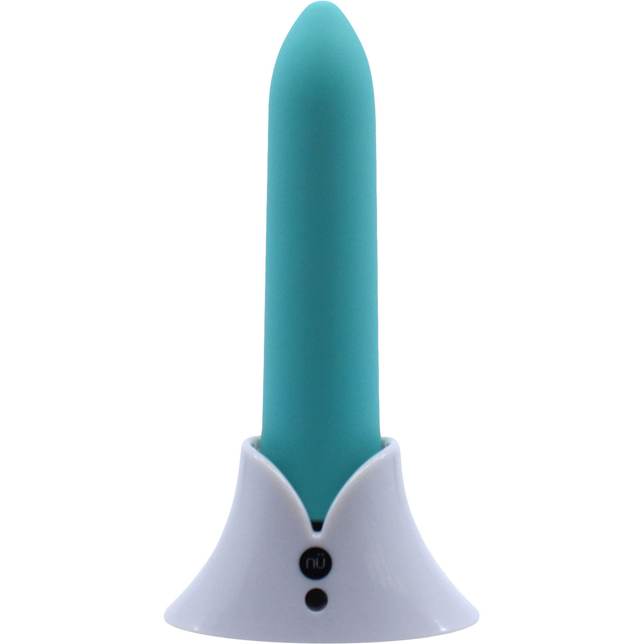 Point 20 Function Rechargeable Silicone Waterproof Bullet Vibrator By Nu Sensuelle - Teal