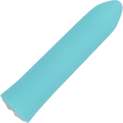 Point 20 Function Rechargeable Silicone Waterproof Bullet Vibrator By Nu Sensuelle - Teal