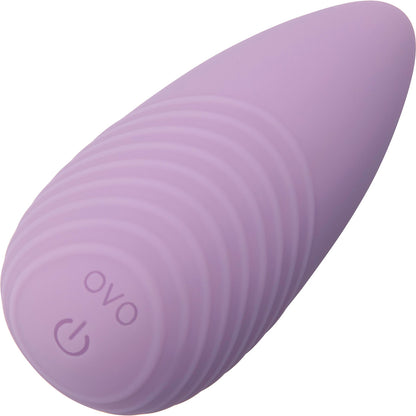 OVO Gobi Rechargeable Silicone Lay-On Clitoral Vibrator - Purple