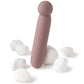 OVO Negev Rechargeable Silicone G-Spot Vibrator - Brown