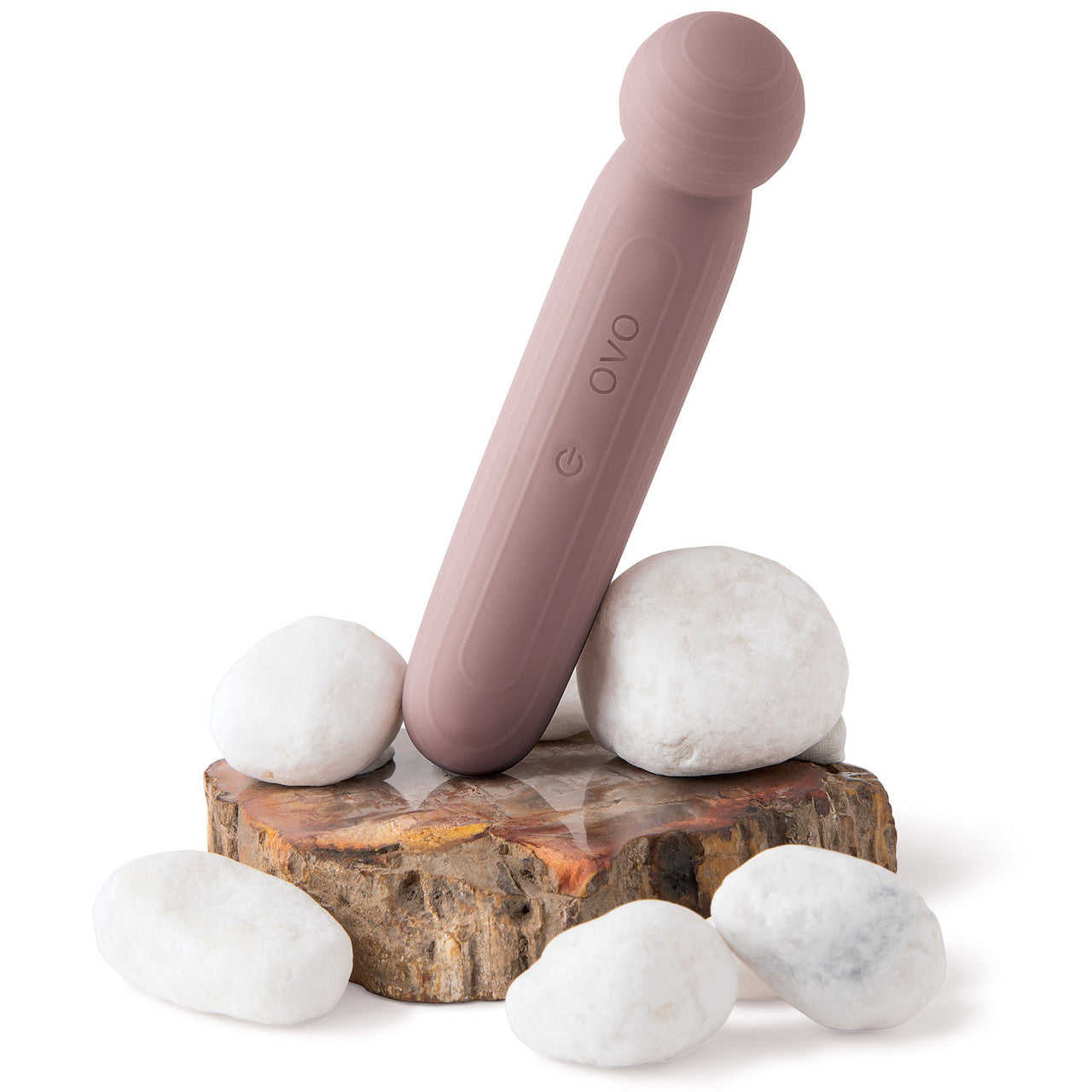 OVO Negev Rechargeable Silicone G-Spot Vibrator - Brown