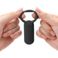 Tenga paiRING+ Warming Vibrating Rechargeable Cock Ring - Black