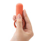 Tenga paiRING+ Warming Vibrating Rechargeable Cock Ring - Coral