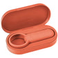 Tenga paiRING+ Warming Vibrating Rechargeable Cock Ring - Coral