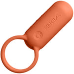 Tenga paiRING+ Warming Vibrating Rechargeable Cock Ring - Coral