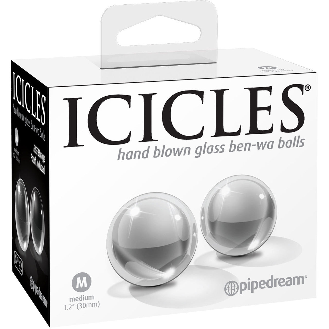 Icicles No. 42 Medium Glass Ben-Wa Balls