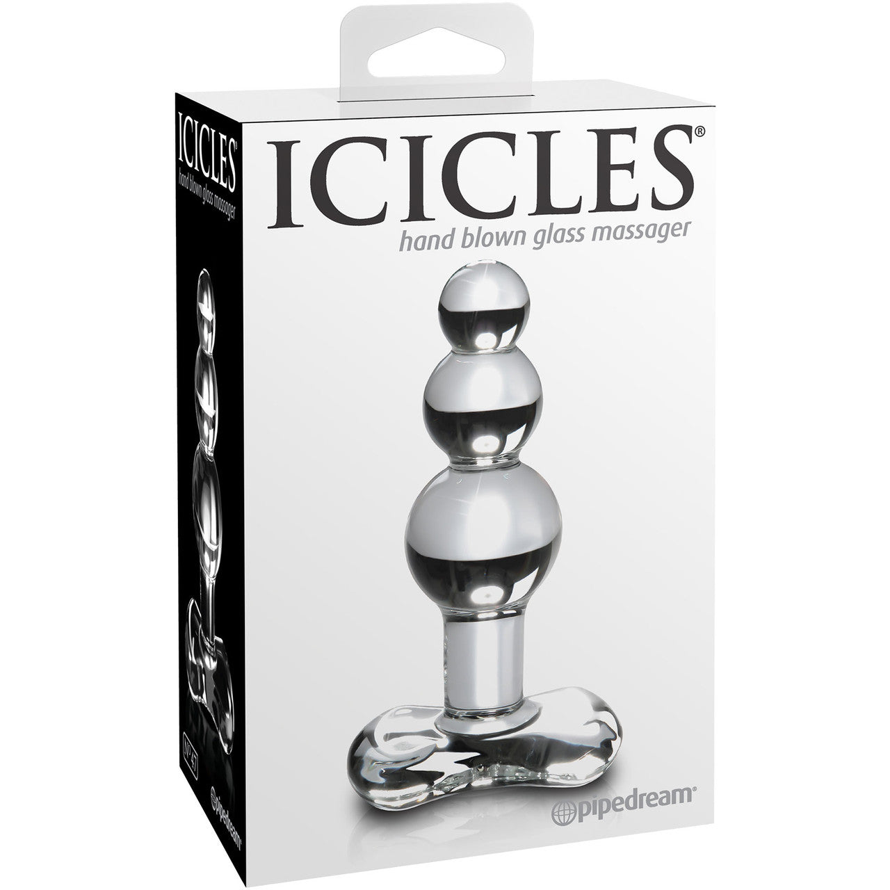 Icicles No. 47 Glass Butt Plug Icicles No. 47 Glass Butt Plug