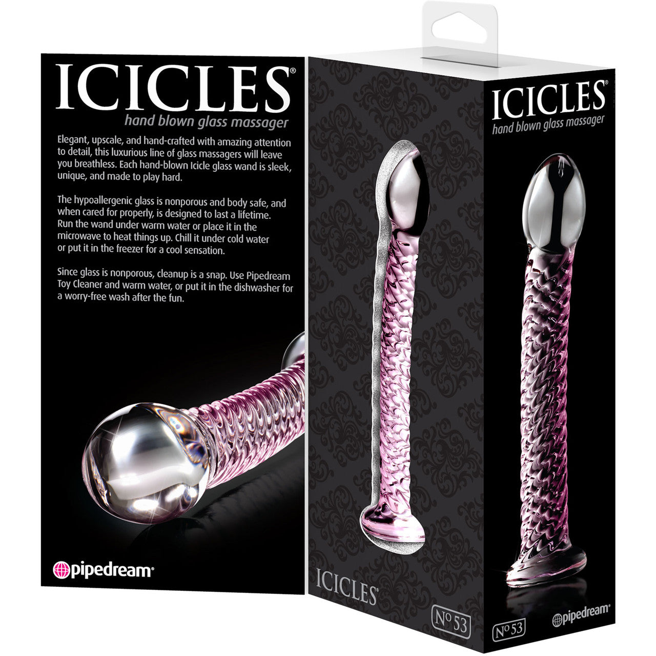 Icicles No. 53 Glass Dildo