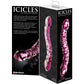 Icicles No. 55 Pink Glass G-Spot Dildo