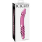 Icicles No. 57 Pink Glass G-Spot Dildo