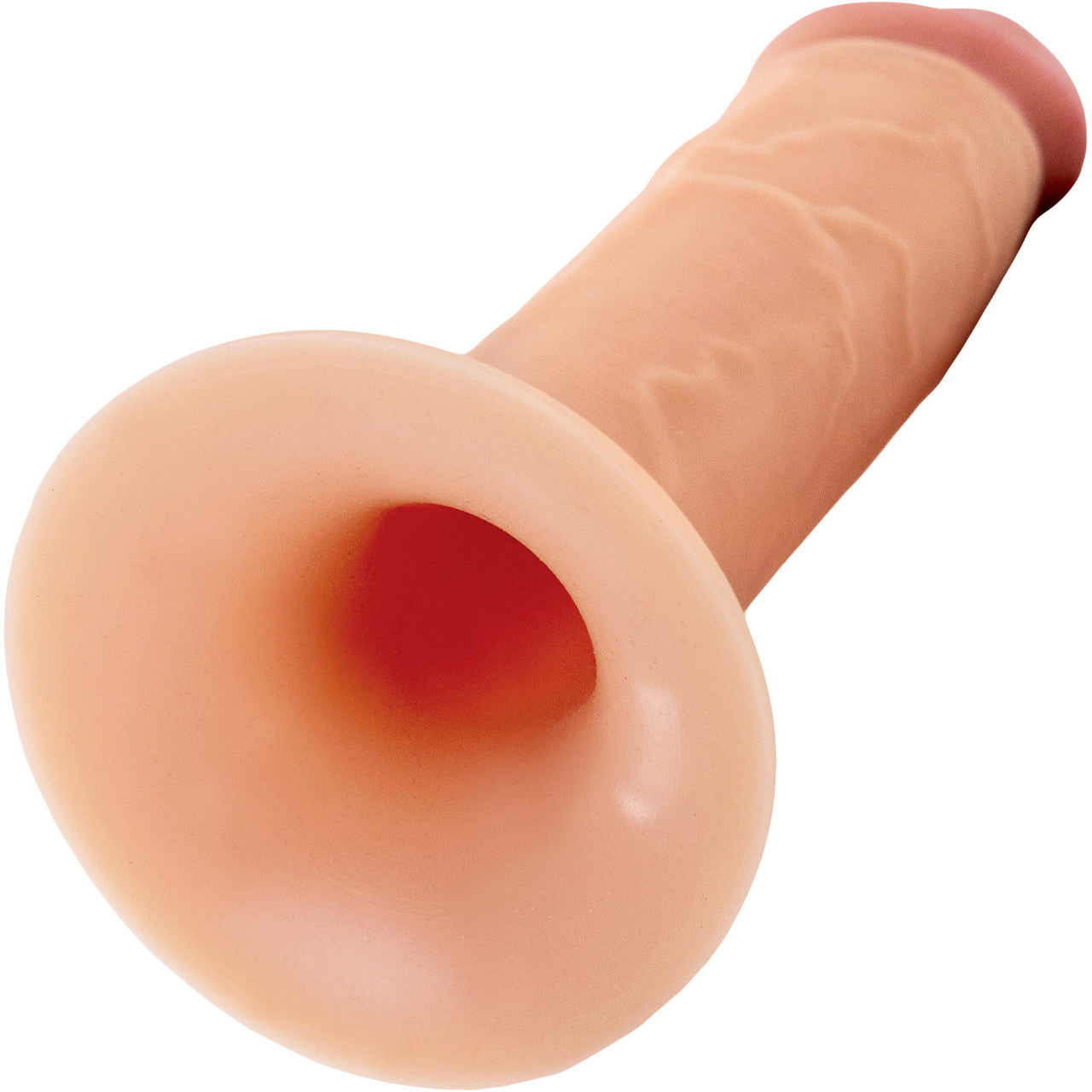 Fantasy X-tensions Elite 6" Hollow Silicone Strap-On Dual Density Dildo & Harness Kit - Vanilla