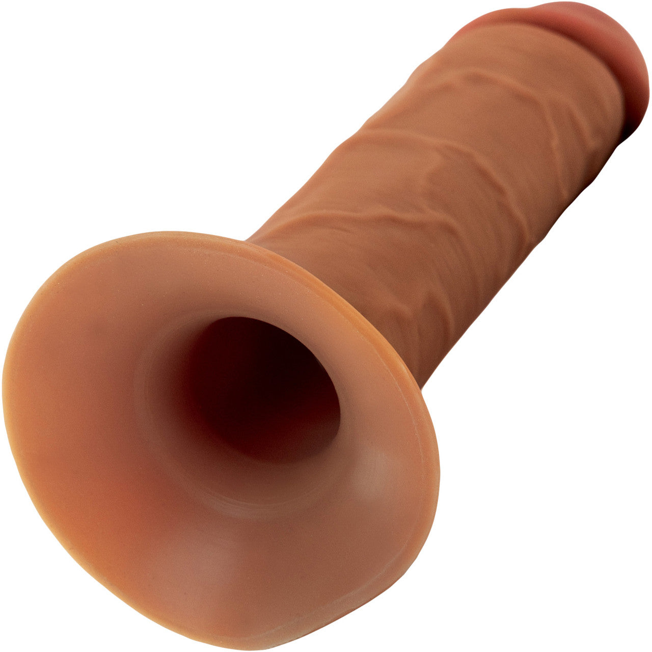 Fantasy X-tensions Elite 6" Hollow Silicone Strap-On Dual Density Dildo & Harness Kit - Caramel