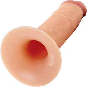 Fantasy X-tensions Elite 7" Hollow Silicone Strap-On Dual Density Dildo & Harness Kit - Vanilla