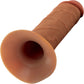 Fantasy X-tensions Elite 8" Hollow Silicone Strap-On Dual Density Dildo & Harness Kit - Caramel