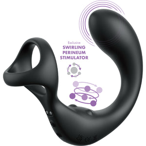 Anal Fantasy Elite Ass-gasm Taint-alizer Prostate Stimulator With Remote