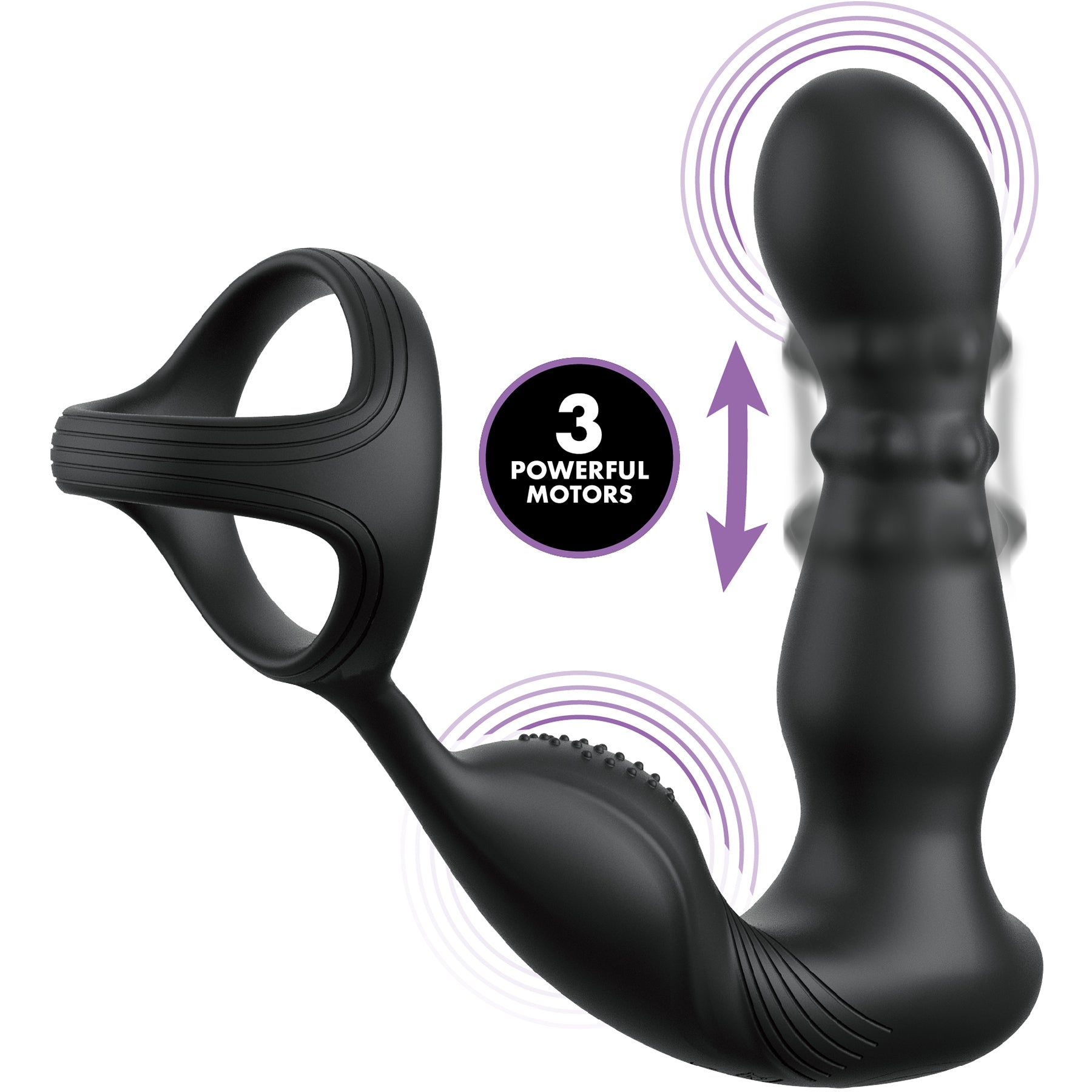 Anal Fantasy Ass-gasm Slide & Glide Prostate Stimulator With Remote
