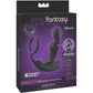 Anal Fantasy Elite Ass-Gasm IntiMotion Swirling Silicone Cock Ring Plug