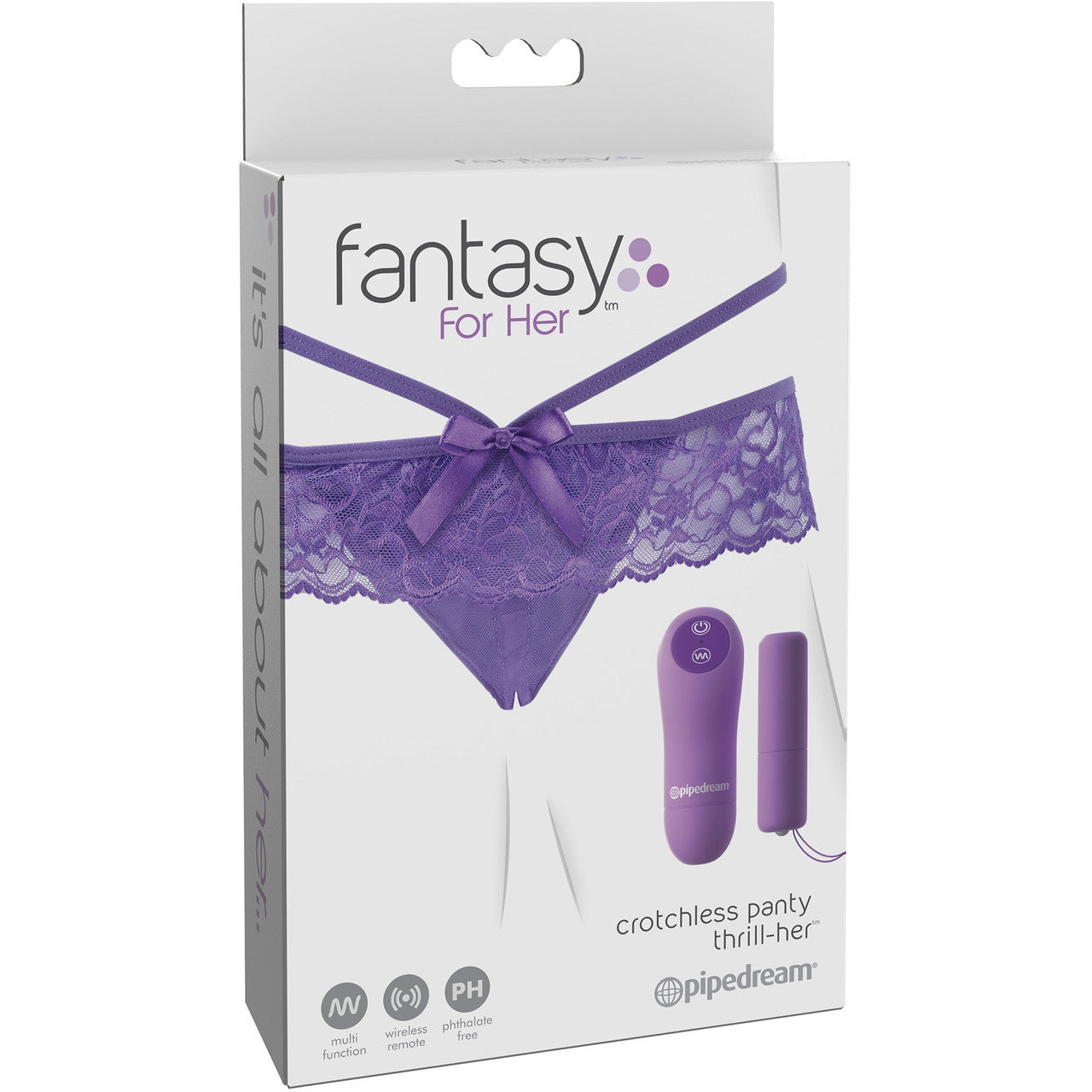Remote Vibrating Crotchless Panty Remote Vibrating Crotchless Panty
