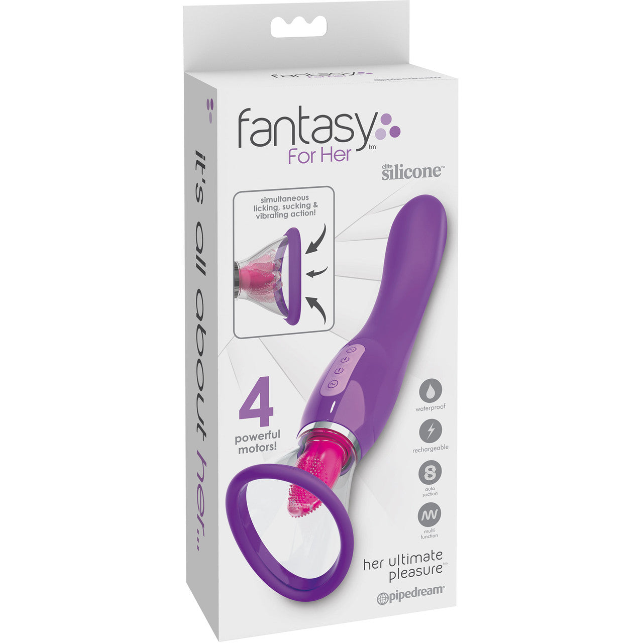 Fantasy For Her - Her Ultimate Pleasure Dual Oral Sex Simulator & G-Spot Vibrator