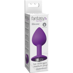 Fantasy For Her - Her Little Gem Silicone Butt Plug - Medium