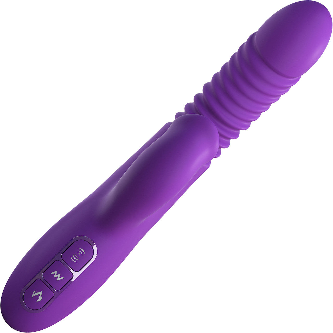 Fantasy For Her Ultimate Thrusting Clit Stimulate-Her Dual Stimulation Rabbit Style Silicone Vibrator