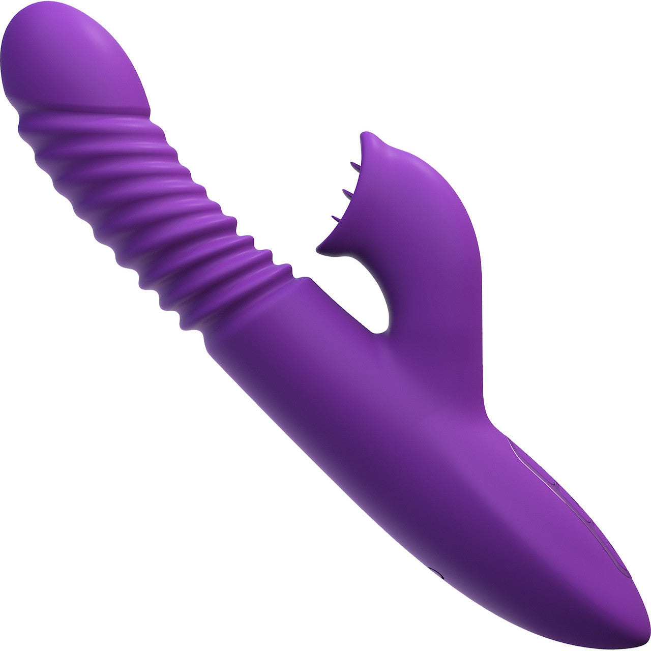 Fantasy For Her Ultimate Thrusting Clit Stimulate-Her Dual Stimulation Rabbit Style Silicone Vibrator