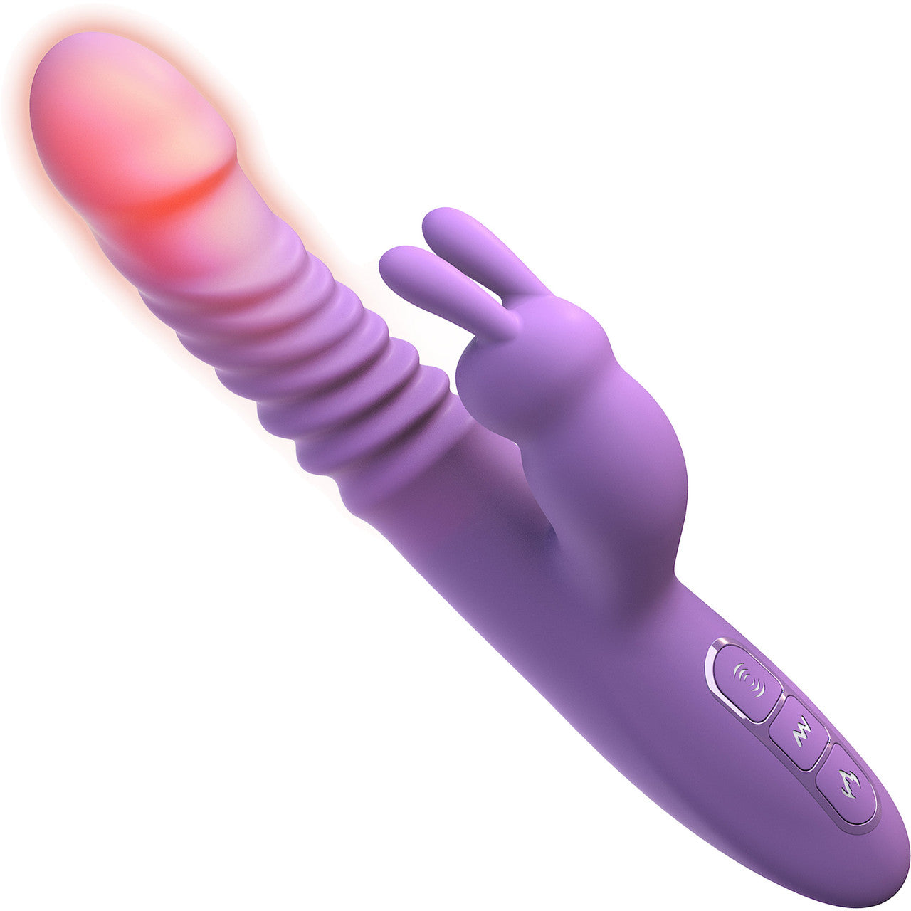 Fantasy For Her - Her Thrusting Silicone Rabbit Dual Stimulation Vibrator