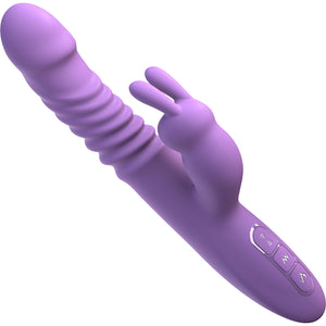 Fantasy For Her - Her Thrusting Silicone Rabbit Dual Stimulation Vibrator