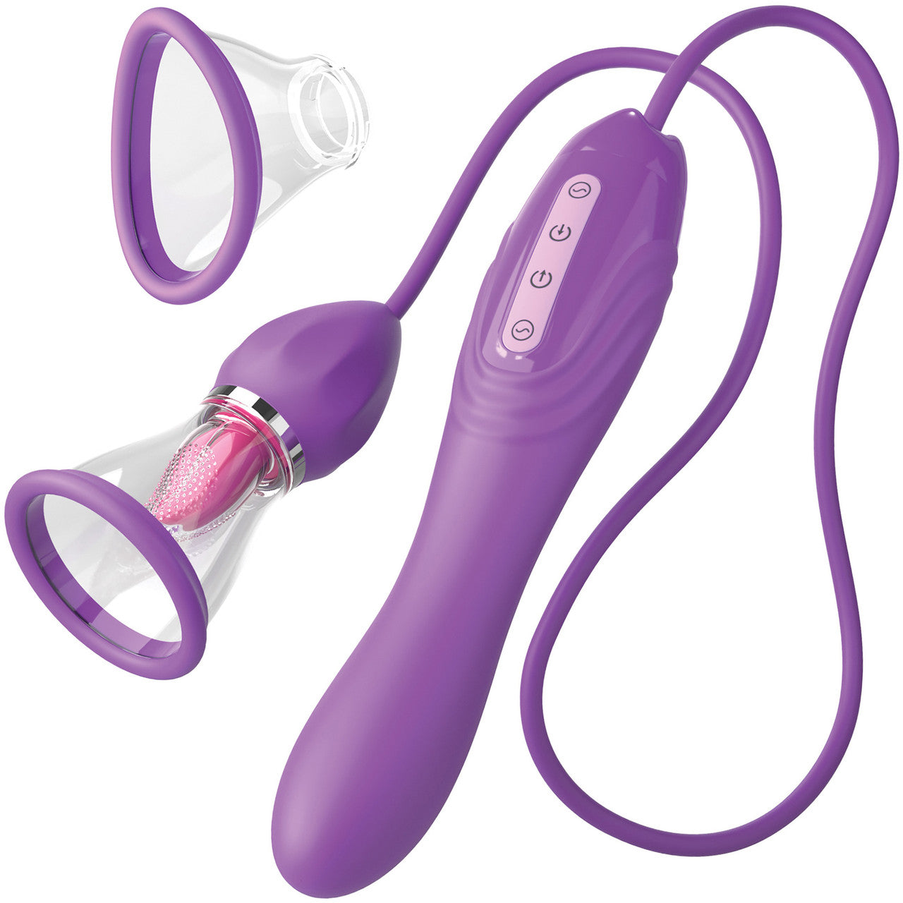 Fantasy For Her - Her Ultimate Pleasure Max Dual Oral Sex Simulator With Hose & G-Spot Vibrator By Pipedream