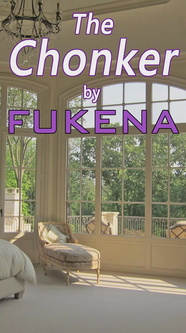 The Chonker 7.5 Inch Silicone Realistic Dual Density Dildo With Balls & Suction Cup Base By Fukena - Video