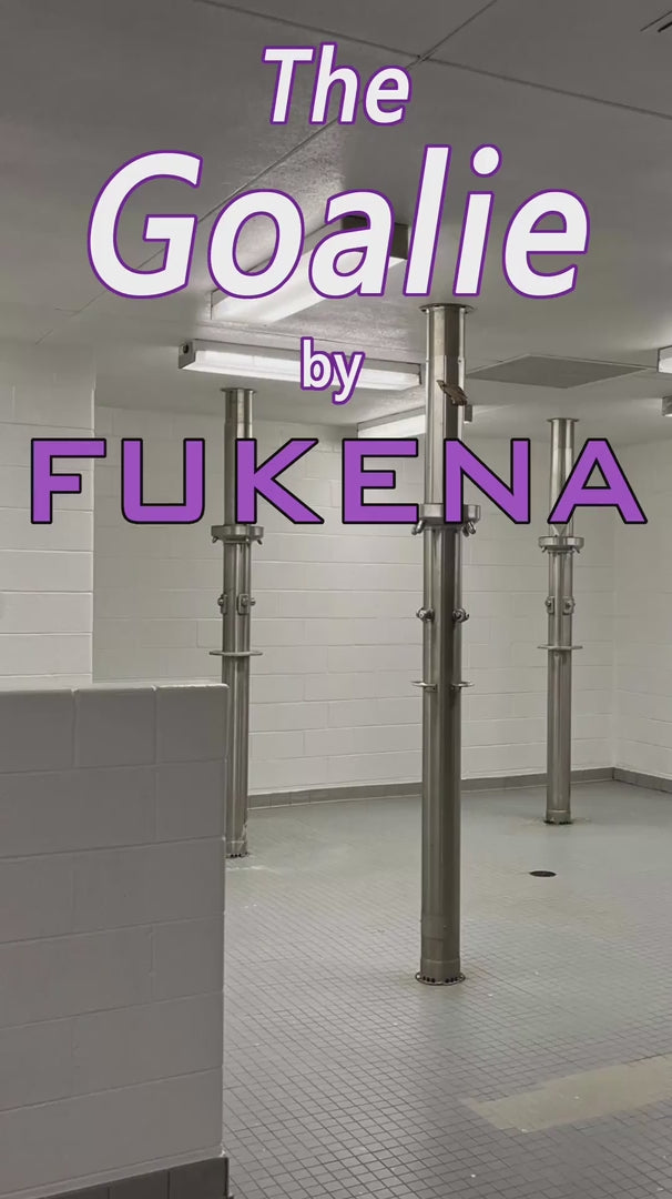 Load video: The Goalie Dildo has a soft and squishy outer layer of body safe, platinum cured silicone surrounding a more firm, flexible silicone core. The soft outer layer feels like real skin, and the toy looks and feels like a real penis.  The suction cup at the base lets you attach the Goalie to almost any smooth surface. Stick him to shower walls, toilet seats, floors, chairs, desks, refrigerators, car doors – you name it. It&#39;s also harness compatible for strap-on fun.  Platinum cured silicone is odorless, non-toxic, non-porous, and easy to clean. To clean the Goalie, just use soap and water or place it in boiling water for 5-10 minutes.