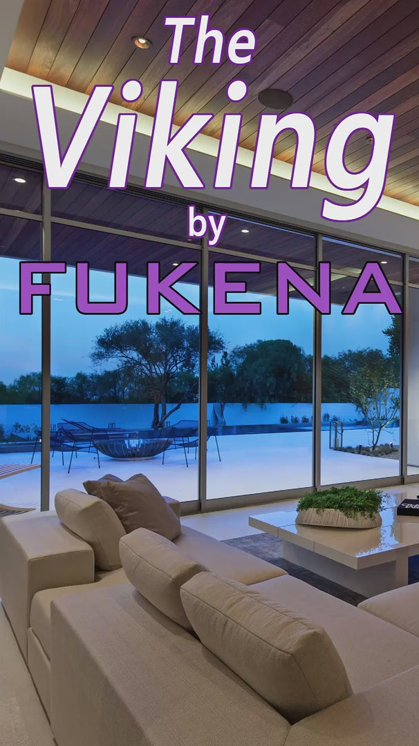 The Viking 8 Inch Silicone Realistic Dual Density Dildo With Balls & Suction Cup Base By Fukena - Video