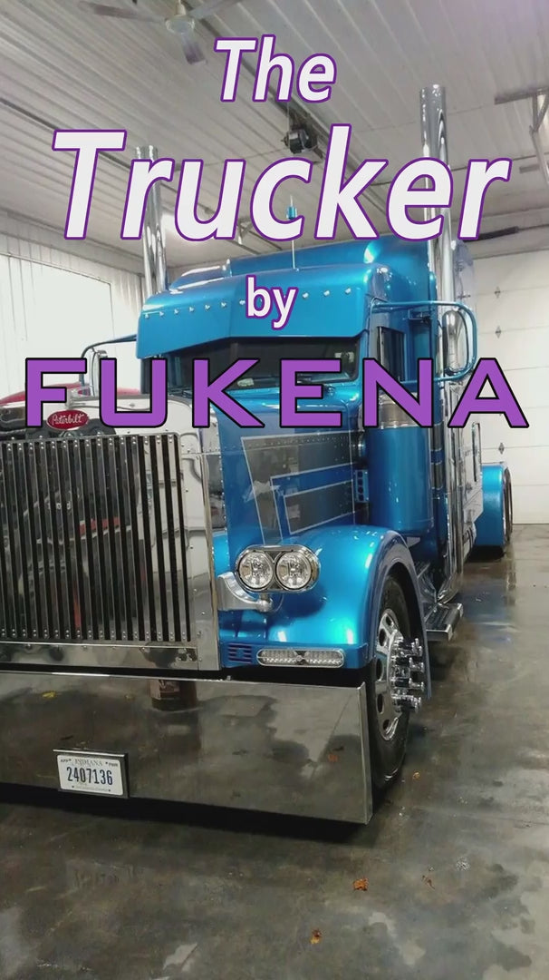Load video: The Trucker Dildo has a soft and squishy outer layer of body safe, platinum cured silicone surrounding a more firm, flexible silicone core. The soft outer layer feels like real skin, and the toy looks and feels like a real penis.  The suction cup* at the base lets you attach the Trucker to almost any smooth surface. Stick him to shower walls, toilet seats, floors, chairs, desks, refrigerators, car doors – you name it. It&#39;s also harness compatible for strap-on fun.  Platinum cured silicone is odorless, non-toxic, non-porous, and easy to clean. To clean the Trucker, just use soap and water or place it in boiling water for 5-10 minutes.