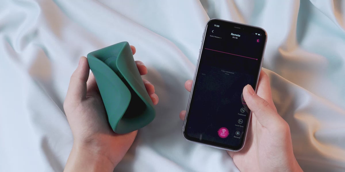 Lovense Gush 2 Motion App Controlled Penis Vibrator & Oscillator - Video