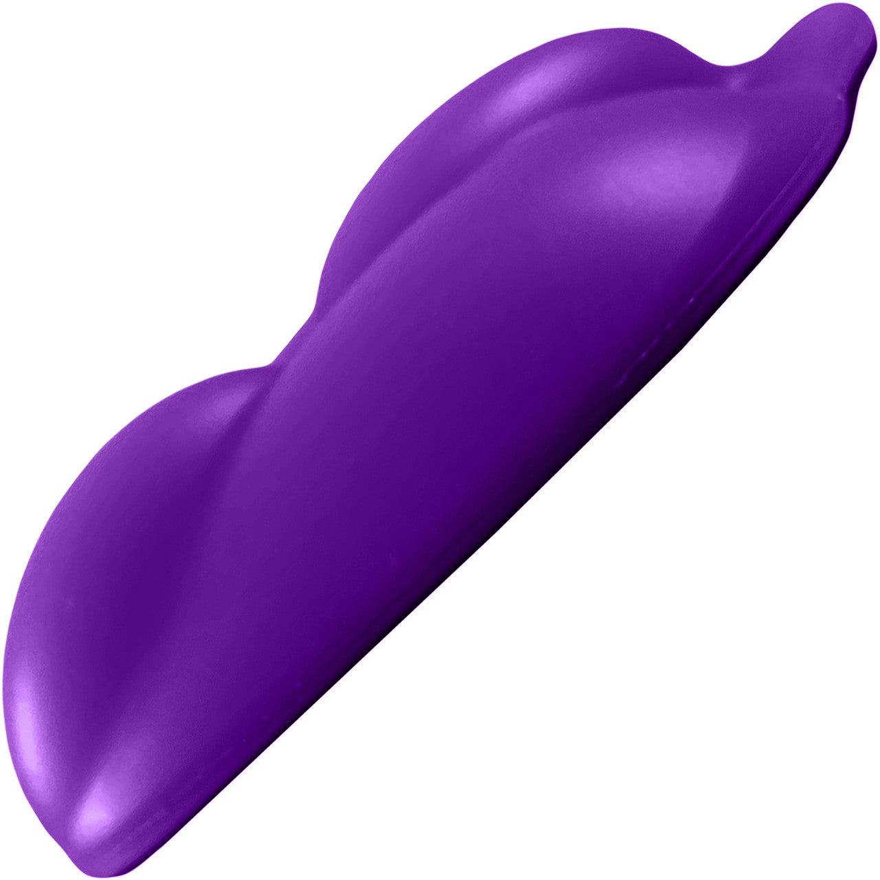 b.cush Soft Silicone Dildo Base for Harness Play By Banana Pants - Purple