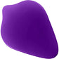 b.cush Soft Silicone Dildo Base for Harness Play By Banana Pants - Purple