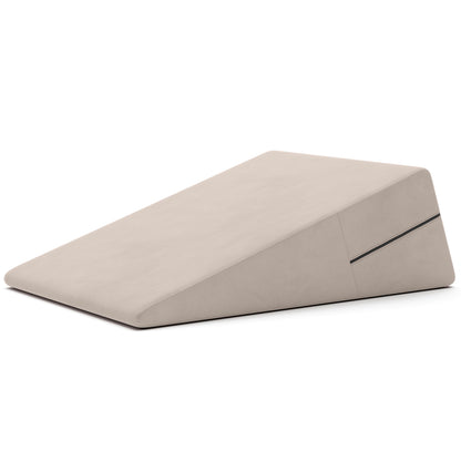 Liberator Ramp Full-Body Positioning Pillow - Microvelvet Bone Ivory
