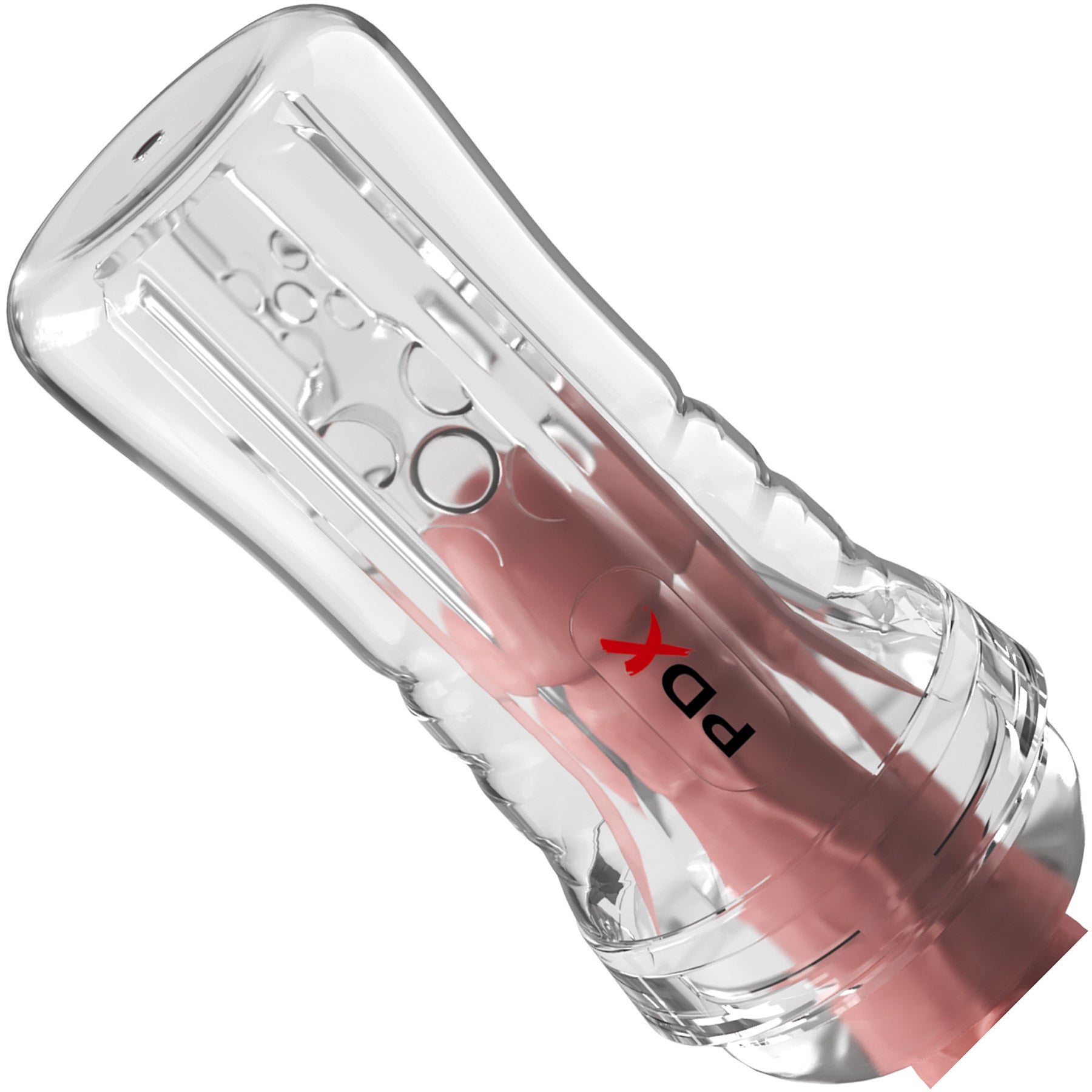 PDX Elite ViewTube See-Thru EZ-Grip Penis Stroker
