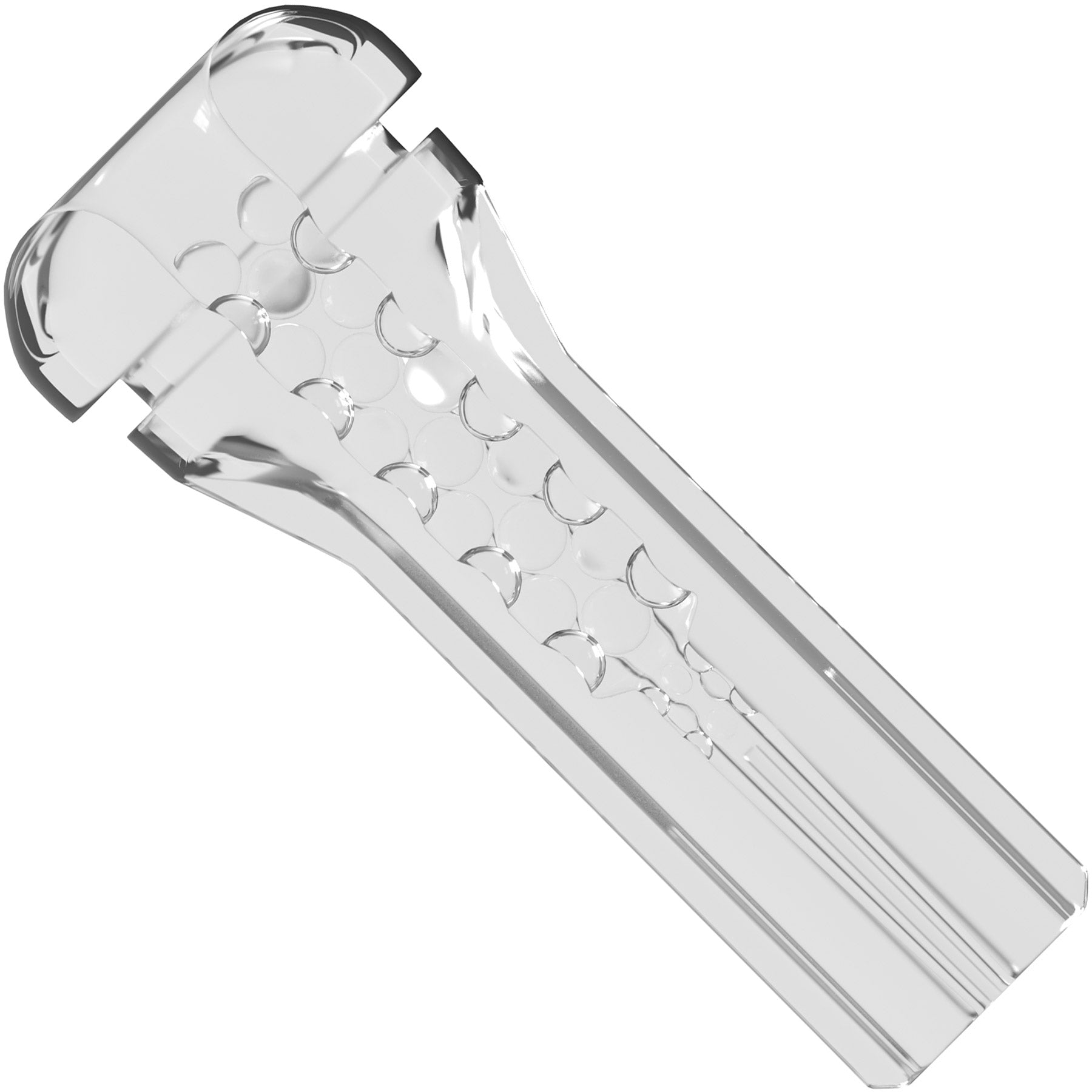 PDX Elite ViewTube See-Thru EZ-Grip Penis Stroker