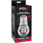 PDX Elite ViewTube See-Thru EZ-Grip Penis Stroker