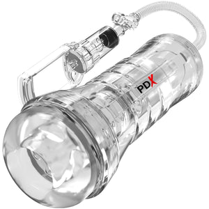 PDX Elite ViewTube Vac XXL Pump See-Thru EZ-Grip Penis Stroker
