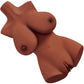 PDX Plus Perfect Torso Penis Masturbator By Pipedream - Chocolate