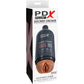 PDX Plus Shower Therapy Soothing Scrub Discreet Penis Stroker By Pipedream - Caramel