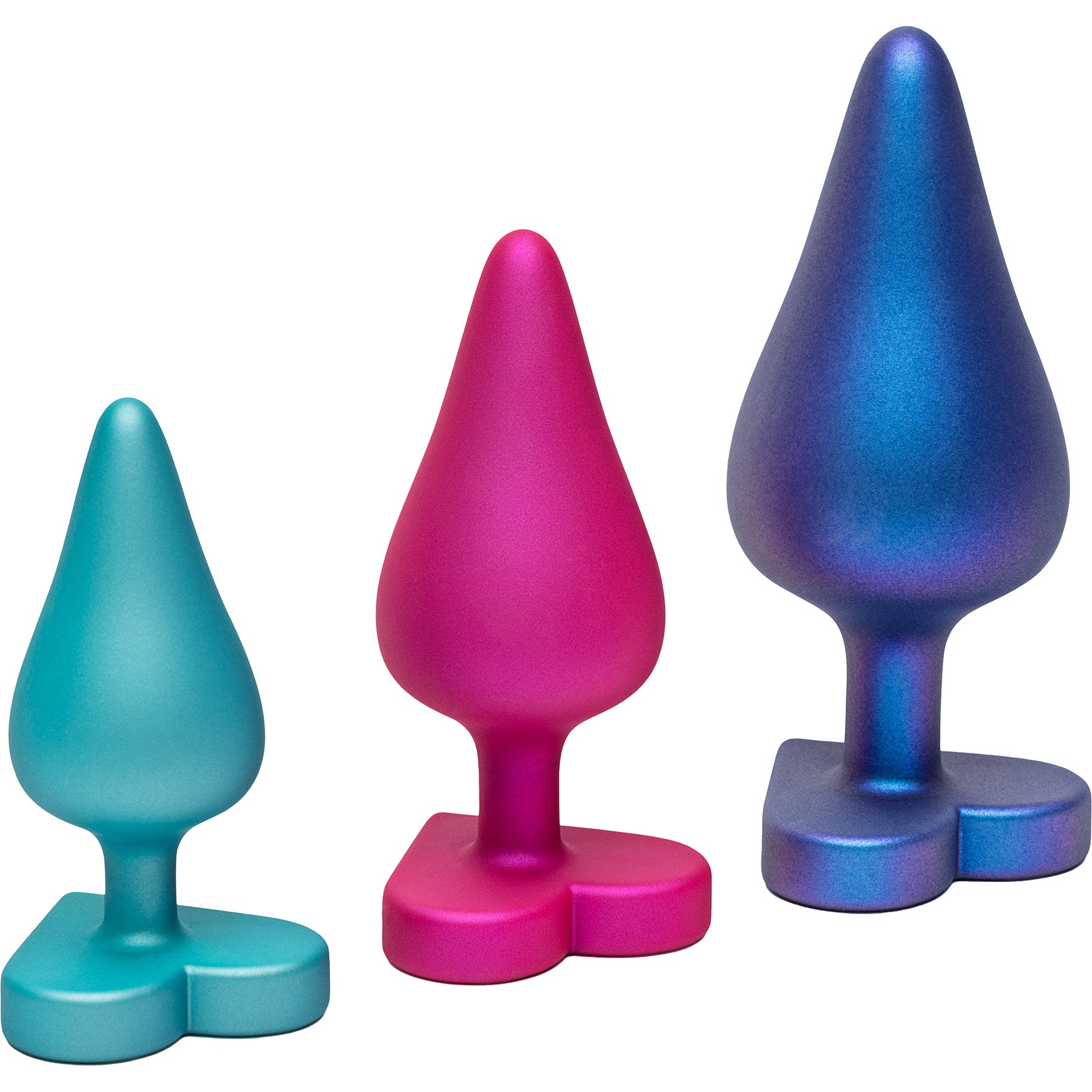 ROMP Luster Silicone Butt Plug Set