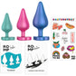 ROMP Luster Silicone Butt Plug Set