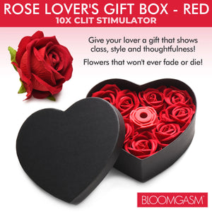Bloomgasm The Rose Stimulator Lover's Gift Box - Red