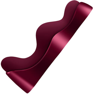 Ruby Glow Blush Silicone Ride On Vibrator & Wand Combination With Remote By Rocks-Off